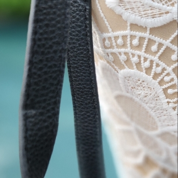 Steve Madden Black Women's Large Tore Bag - Picture 6 of 10